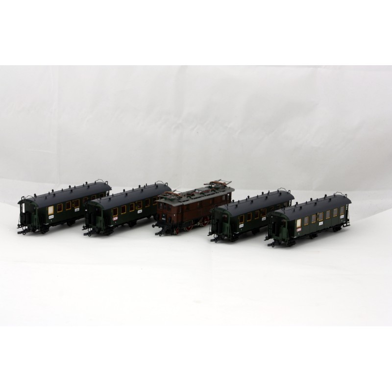 Roco 43048 set locomotiva elettrica E32 + 5 vagoni DR