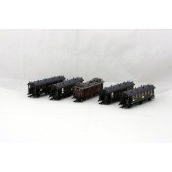 Roco 43048 set locomotiva elettrica E32 + 5 vagoni DR