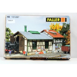 Faller 131287 edifici/deposito locomotive Ho per modellismo ferroviario the6)6