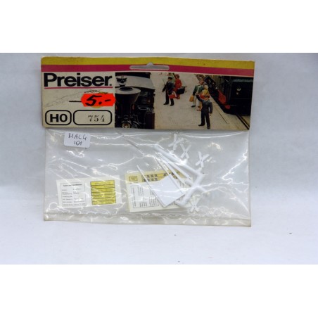 Preiser art. 754 HO accessories for the plastic model mal)